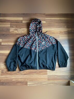 Nike Floral Hooded Windbreaker Jacket – Women’s XL